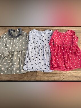 Dress Bundle 12-18 months long sleeve